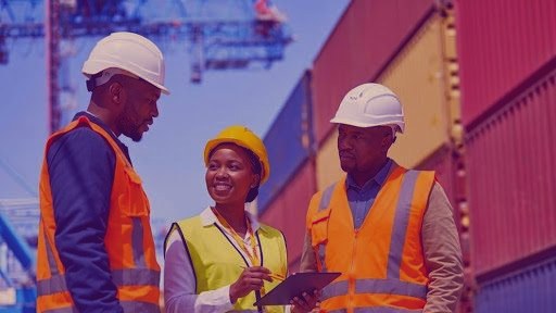 Royal Purple Express clearing and forwarding team at work