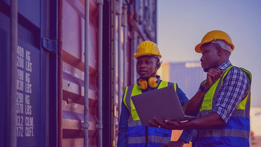 Imported cargo handled by Royal Purple Express